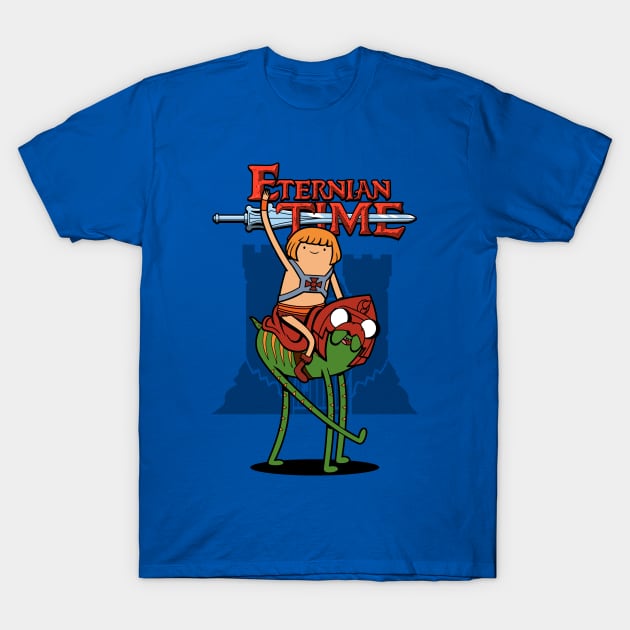 Funny Cute Superhero 80's Cartoon Adventure Mashup Parody T-Shirt by BoggsNicolas